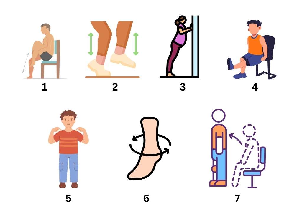 Great exercises for homebound seniors.